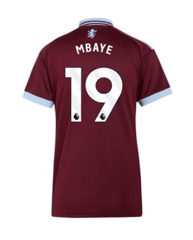 Aston Villa Ibrahim Mbaye #19 Maglia Gara Casa Repliche 2026-27 Donna Maniche Corte Aston Villa Ibrahim Mbaye #19 Maglia Gara Casa Repliche 2026-27 Donna Maniche Corte